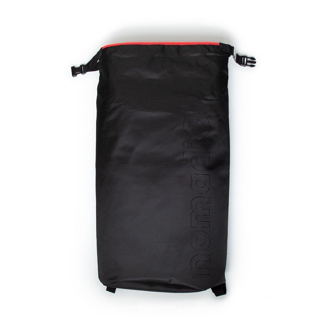 nomadiQ Cooling Backpack open showing two compartments