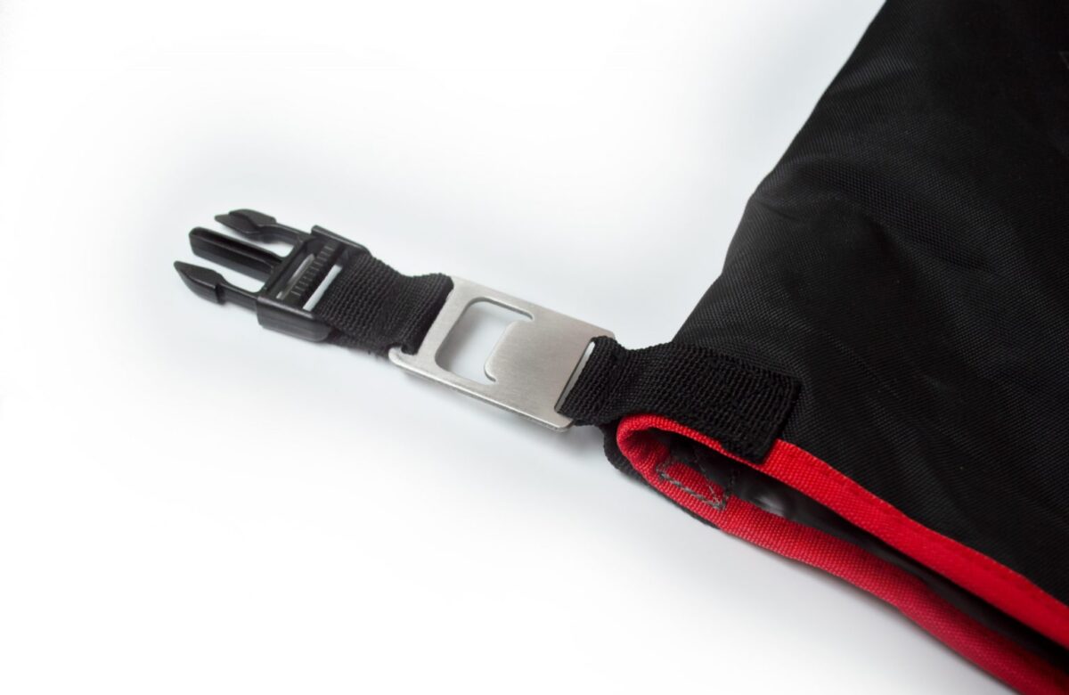 nomadiQ Cooling Backpack built-in bottle opener