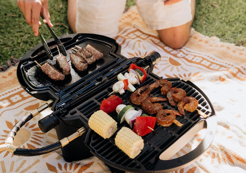 Grill on the nomadiQ BBQ and enjoy