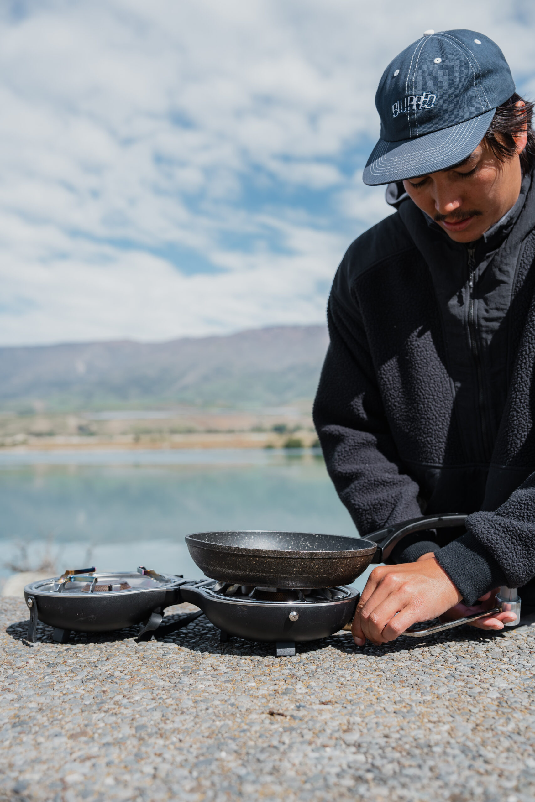 Independent temperature control on the nomadiQ Stove